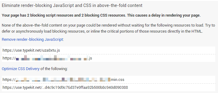 Inline Critical Resources